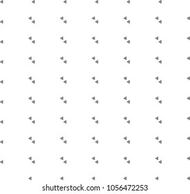Seamless geometric ornamental vector pattern