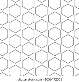 Seamless geometric ornamental vector pattern