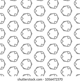 Seamless geometric ornamental vector pattern