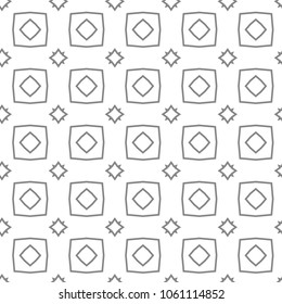 Seamless geometric ornamental vector pattern