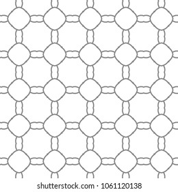 Seamless geometric ornamental vector pattern