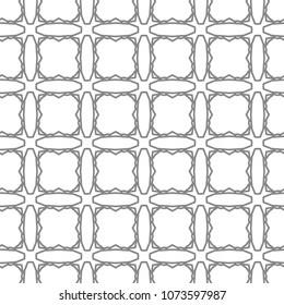 Seamless geometric ornamental vector pattern