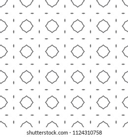 Seamless geometric ornamental vector pattern