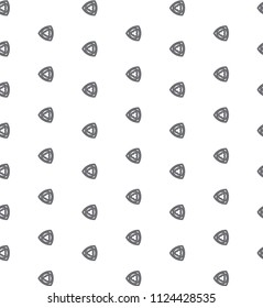 Seamless geometric ornamental vector pattern