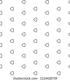 Seamless geometric ornamental vector pattern
