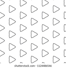 Seamless geometric ornamental vector pattern