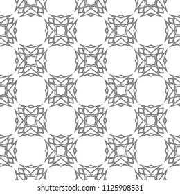 Seamless geometric ornamental vector pattern