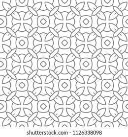 Seamless geometric ornamental vector pattern Seamless geometric ornamental vector pattern