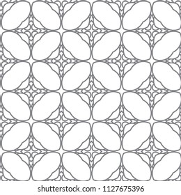 Seamless geometric ornamental vector pattern