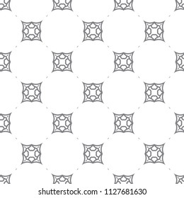 Seamless geometric ornamental vector pattern