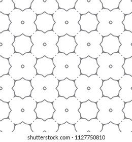 Seamless geometric ornamental vector pattern