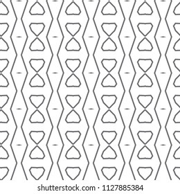 Seamless geometric ornamental vector pattern