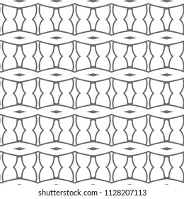 Seamless geometric ornamental vector pattern