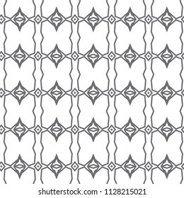 Seamless geometric ornamental vector pattern