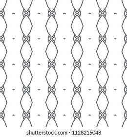 Seamless geometric ornamental vector pattern