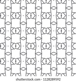 Seamless geometric ornamental vector pattern
