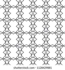 Seamless geometric ornamental vector pattern