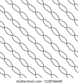 Seamless geometric ornamental vector pattern