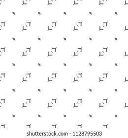 Seamless geometric ornamental vector pattern