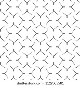 Seamless geometric ornamental vector pattern