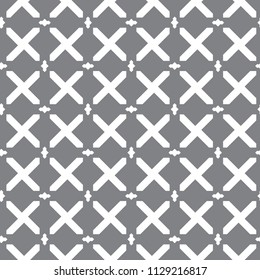 Seamless geometric ornamental vector pattern