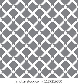 Seamless geometric ornamental vector pattern