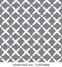 Seamless geometric ornamental vector pattern