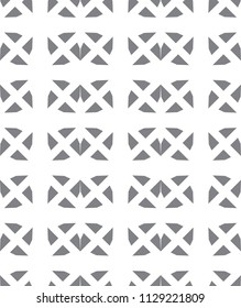 Seamless geometric ornamental vector pattern