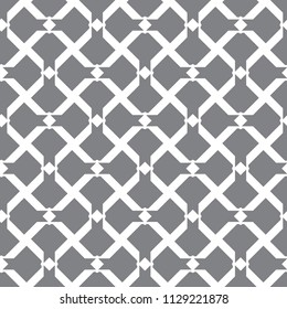 Seamless geometric ornamental vector pattern