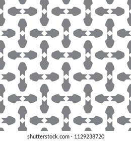 Seamless geometric ornamental vector pattern