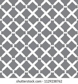 Seamless geometric ornamental vector pattern