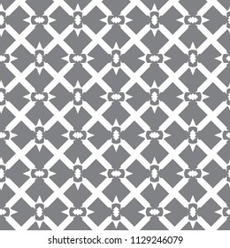 Seamless geometric ornamental vector pattern