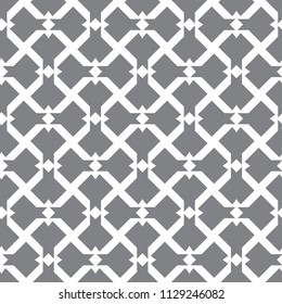 Seamless geometric ornamental vector pattern