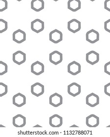 Seamless geometric ornamental vector pattern