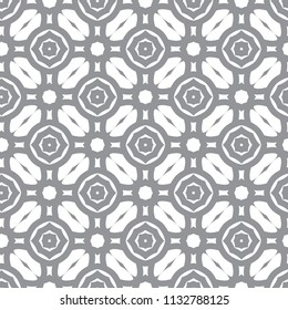 Seamless geometric ornamental vector pattern