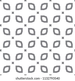 Seamless geometric ornamental vector pattern