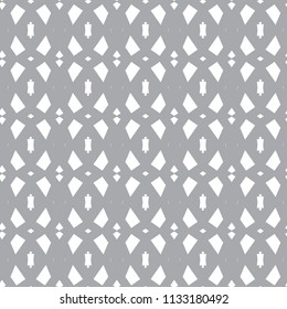 Seamless geometric ornamental vector pattern