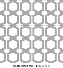 Seamless geometric ornamental vector pattern