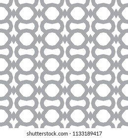 Seamless geometric ornamental vector pattern