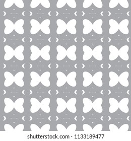 Seamless geometric ornamental vector pattern