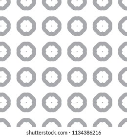 Seamless geometric ornamental vector pattern