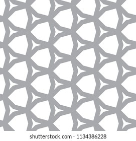 Seamless geometric ornamental vector pattern