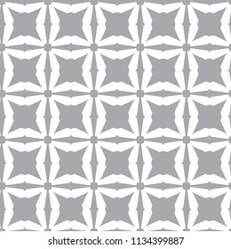Seamless geometric ornamental vector pattern