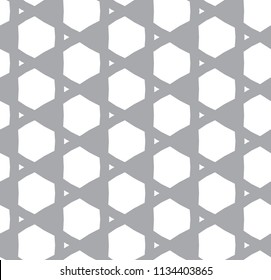 Seamless geometric ornamental vector pattern