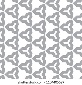 Seamless geometric ornamental vector pattern