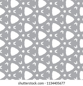 Seamless geometric ornamental vector pattern
