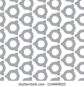 Seamless geometric ornamental vector pattern