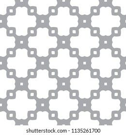 Seamless geometric ornamental vector pattern