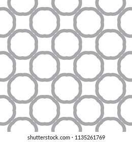 Seamless geometric ornamental vector pattern