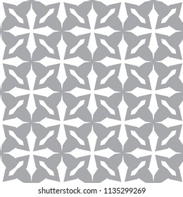 Seamless geometric ornamental vector pattern